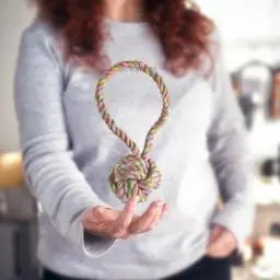 Immagine principale del prodotto Hemp Ball with Loop | Palla in canapa con anello