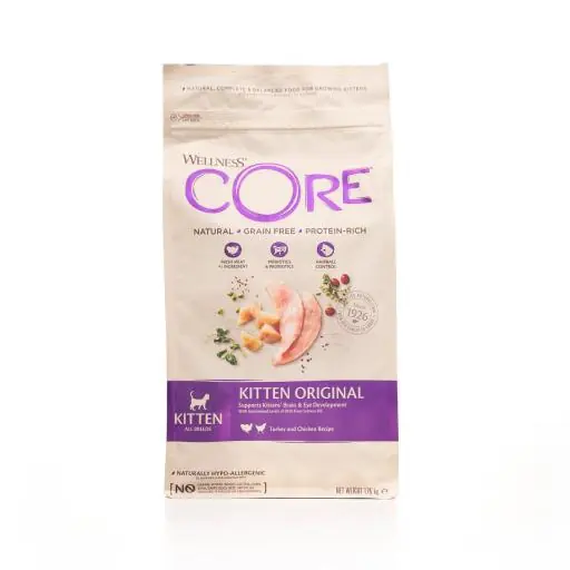 Wellness CORE - Cibo Secco Per Gatti - Tacchino e Pollo- Gattini - 1.75kg.  (main product photo)