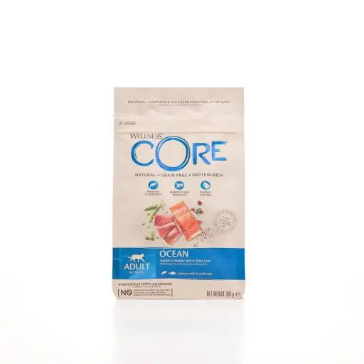 Wellness CORE - Cibo Secco Per Gatti - Salmone e Tonno - Adulti - 300gr.  (main product photo)