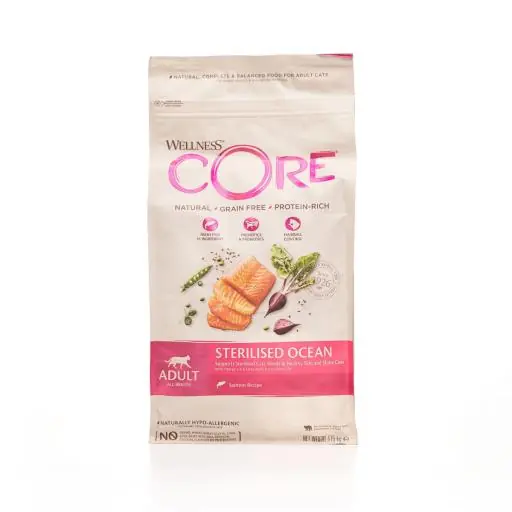 Wellness CORE - Cibo Secco Per Gatti - Salmone  - Sterilizzati - 1.75kg (main product photo)