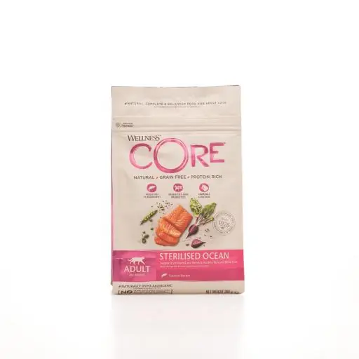 Wellness CORE - Cibo Secco Per Gatti - Salmone  - Sterilizzati - 300gr. (main product photo)