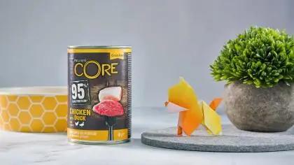 Immagine principale del prodotto Wellness CORE - CAN 95% -  Pollo & Anatra - 400gr. disponibile presso il nostro store online mypetmall.net.