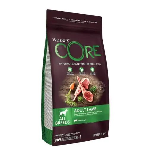 Wellness CORE - Cibo Secco Per Cani - Agnello - Adulti - 1.8kg (main product photo)