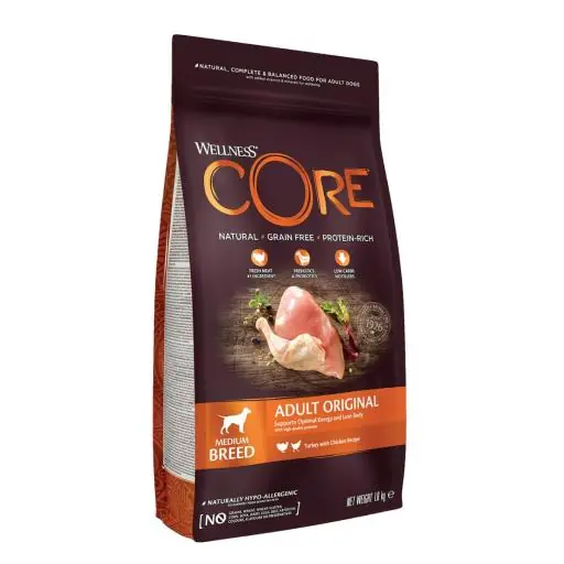 Wellness CORE - Cibo Secco Per Cani - Tacchino e Pollo - Adulti - 1.8kg (main product photo)
