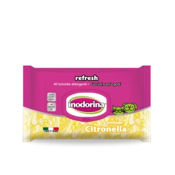 Immagine principale del prodotto Inodorina - Salviette Refresh - 40pz - Citronella