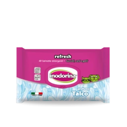 Immagine principale del prodotto Inodorina - Salviette Refresh - 40pz - Talco