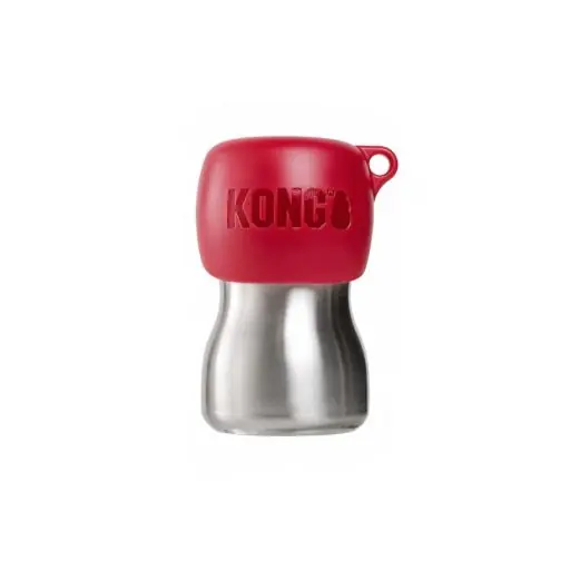 KONG - H2O Stainless Steel Water Bottle - 280 ml - Red (main product photo)