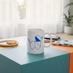 Immagine principale del prodotto Tazza Origami KENZO (350ml) | Personalizzabile 