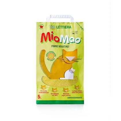 Immagine principale del prodotto BOX - MioMao Lettiera per gatti (4 Sacchetti da 5 Litri) disponibile presso il nostro store online mypetmall.net.