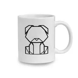 Immagine principale del prodotto Tazza Origami CHIBI (350ml) | Personalizzabile 