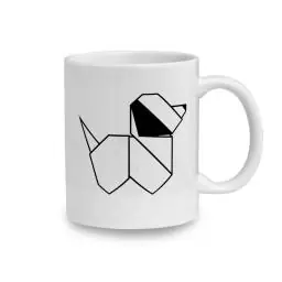 Immagine principale del prodotto Tazza Origami KENZO (350ml) | Personalizzabile 