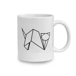 Immagine principale del prodotto Tazza Origami YUMI (350ml) | Personalizzabile 