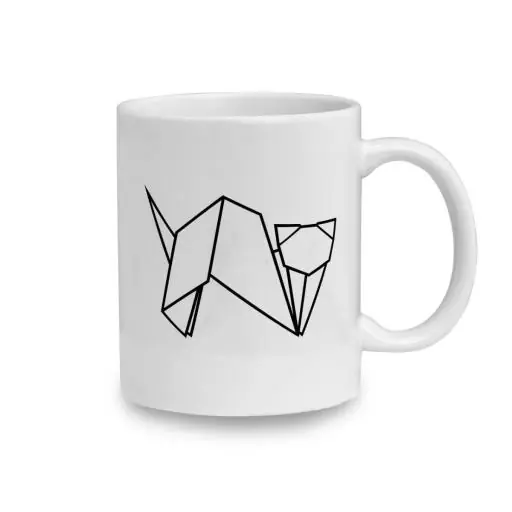 Tazza Origami YUMI (350ml) | Personalizzabile  (main product photo)