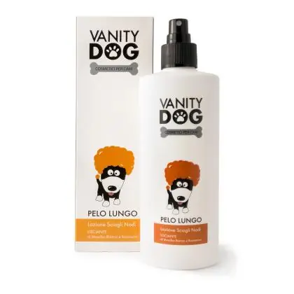 Immagine principale del prodotto Vanity Dog - Lozione Sciogli Nodi Per Cani - Lisciante - Pelo Lungo - 200ml disponibile presso il nostro store online mypetmall.net.