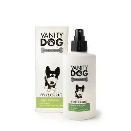 Immagine principale del prodotto Vanity Dog - Spray Acqua Profumata Per Cani - Lucidante - Pelo Corto - 100ml disponibile presso il nostro store online mypetmall.net.