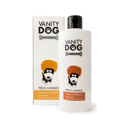 Immagine principale del prodotto Vanity Dog - Shampoo & Balsamo Per Cani - Purificante - Pelo Lungo - 200ml disponibile presso il nostro store online mypetmall.net.