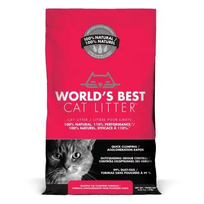 Immagine principale del prodotto World's Best Cat Litter - Lettiera Vegetale Per Gatti - Extra Forte - 6.35kg disponibile presso il nostro store online mypetmall.net.