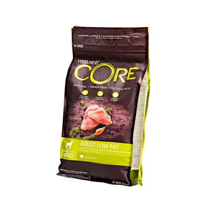 Immagine principale del prodotto Wellness CORE - Cibo Secco Per Cani - Tacchino - Low Fat - Adulti - 1.8kg disponibile presso il nostro store online mypetmall.net.