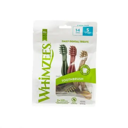 Immagine principale del prodotto Whimzees - Snack Dentale - Spazzolino - Small - Busta 14pz disponibile presso il nostro store online mypetmall.net.