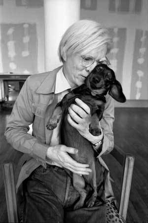 Andy Warhol with Archie